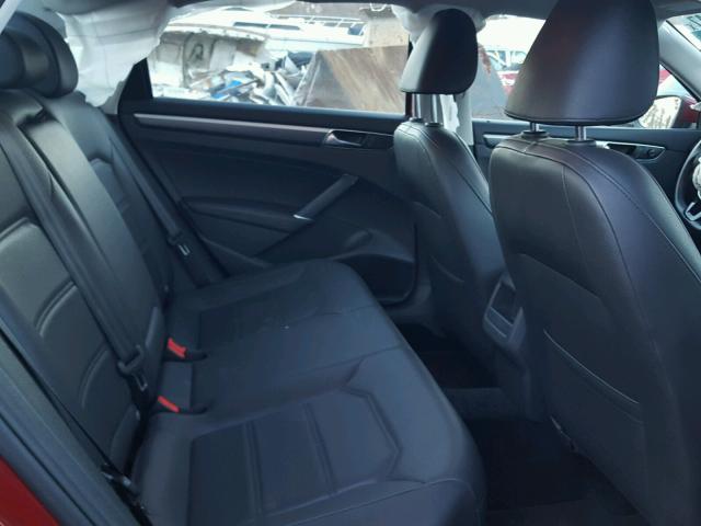 1VWDT7A36HC024224 - 2017 VOLKSWAGEN PASSAT R-L RED photo 6