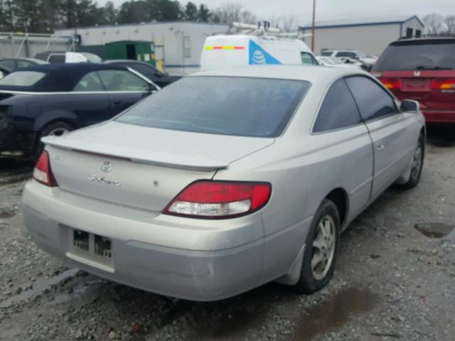 2T1CG22P61C491759 - 2001 TOYOTA CAMRY SOLA SILVER photo 4