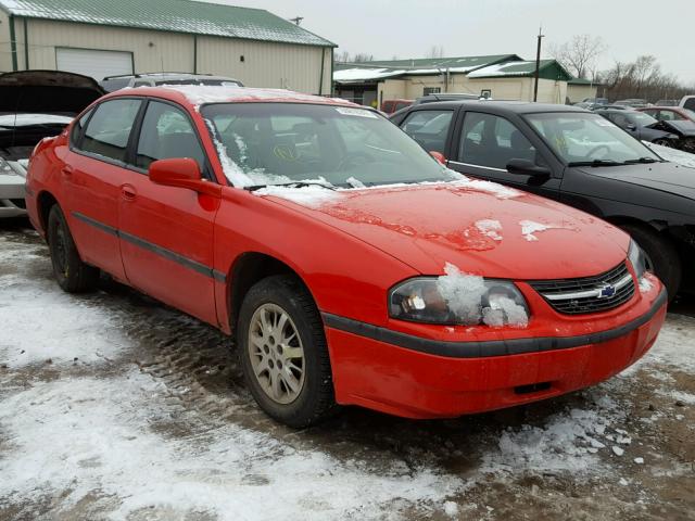 2G1WF52EXY9298159 - 2000 CHEVROLET IMPALA RED photo 1