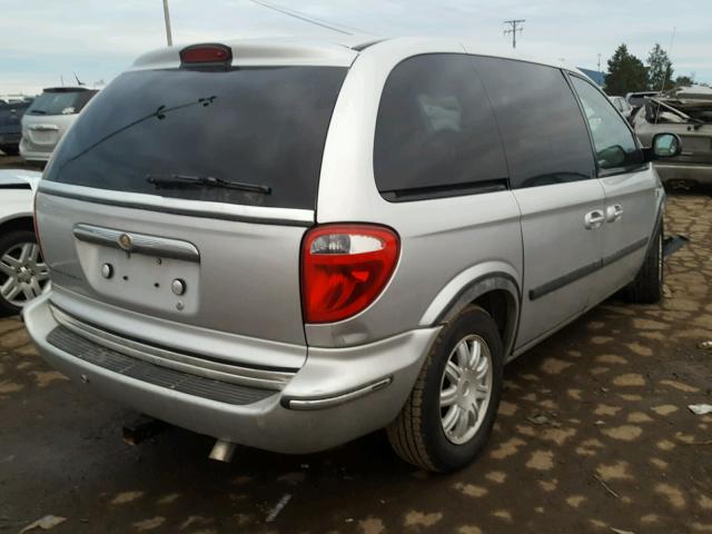 1A8GJ45R17B115577 - 2007 CHRYSLER TOWN & COU SILVER photo 4