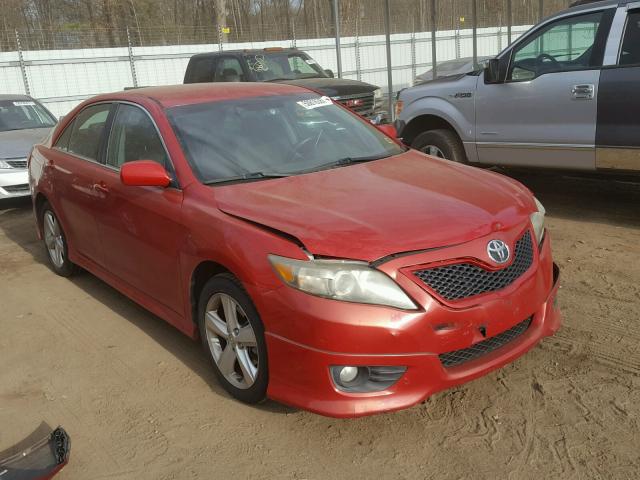 4T1BF3EKXAU505486 - 2010 TOYOTA CAMRY BASE RED photo 1