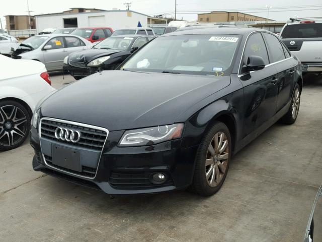 WAUCF78K39N065576 - 2009 AUDI A4 PREMIUM BLACK photo 2