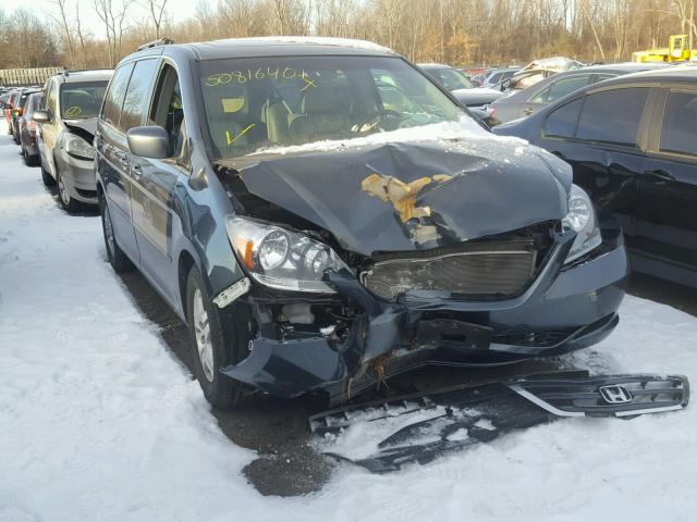 5FNRL38706B456544 - 2006 HONDA ODYSSEY EX GREEN photo 1