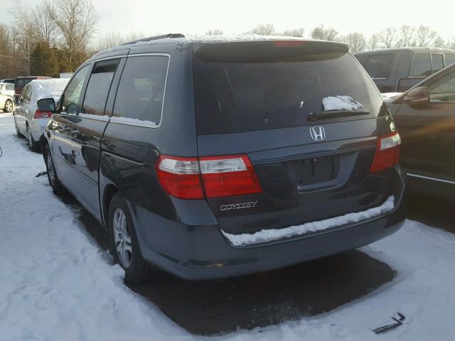 5FNRL38706B456544 - 2006 HONDA ODYSSEY EX GREEN photo 3