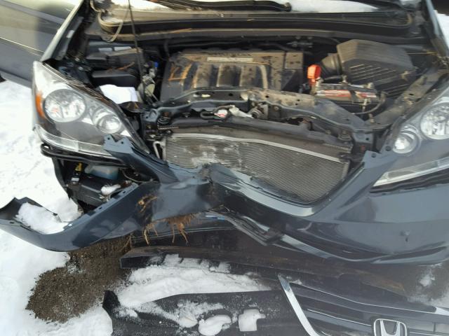 5FNRL38706B456544 - 2006 HONDA ODYSSEY EX GREEN photo 7