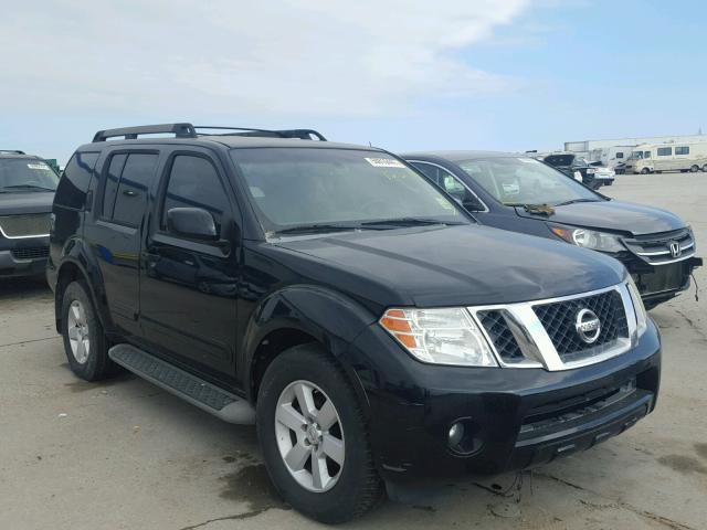 5N1AR18U98C615448 - 2008 NISSAN PATHFINDER BLACK photo 1