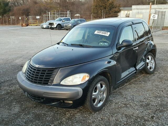 3C8FY4BB21T523127 - 2001 CHRYSLER PT CRUISER BLACK photo 2