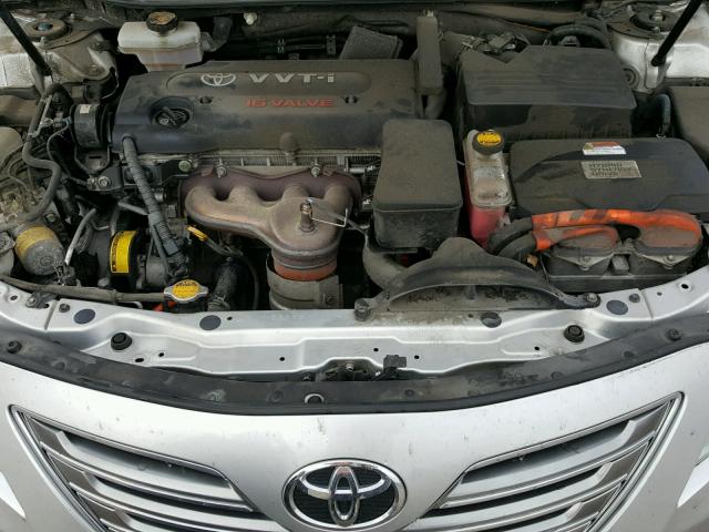 4T1BB46K79U100715 - 2009 TOYOTA CAMRY HYBR SILVER photo 7