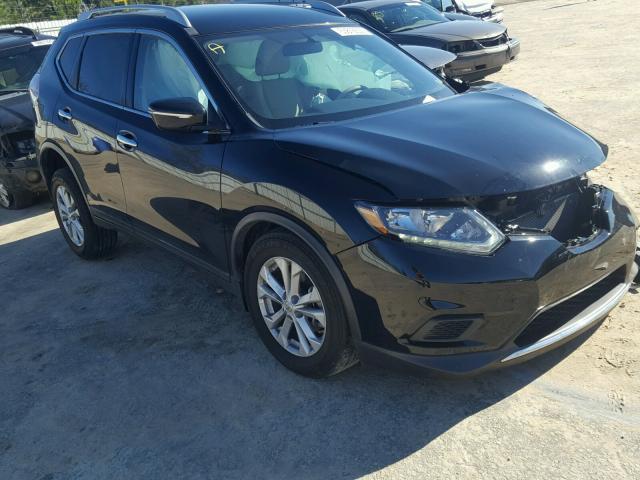 KNMAT2MT8FP584319 - 2015 NISSAN ROGUE S BLACK photo 1