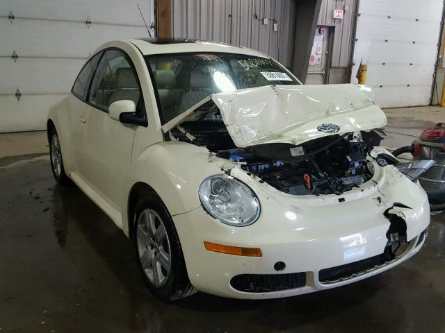 3VWRW31C77M521236 - 2007 VOLKSWAGEN NEW BEETLE CREAM photo 1