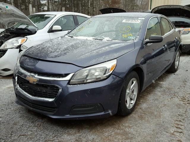 1G11B5SLXEF117388 - 2014 CHEVROLET MALIBU LS BLUE photo 2