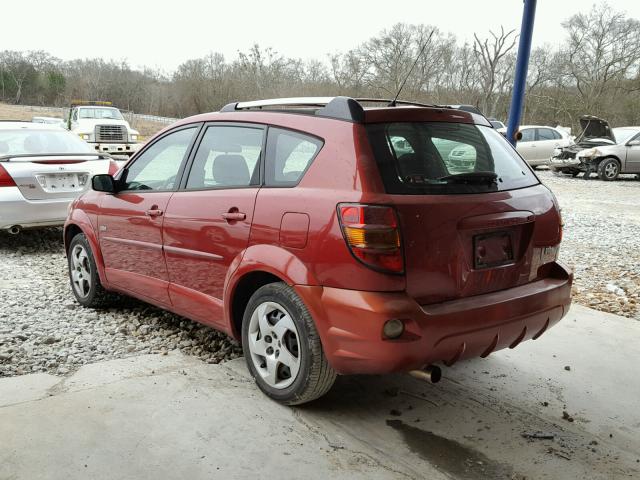 5Y2SL62854Z446992 - 2004 PONTIAC VIBE RED photo 3