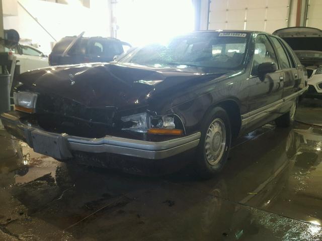 1G4BT52P0RR431854 - 1994 BUICK ROADMASTER BURGUNDY photo 2