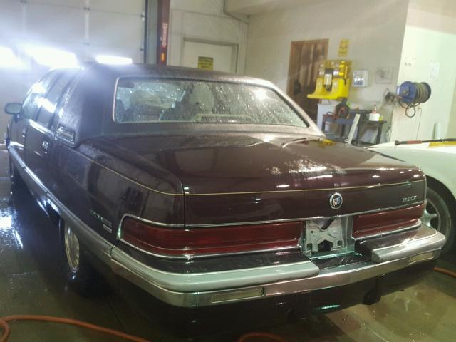 1G4BT52P0RR431854 - 1994 BUICK ROADMASTER BURGUNDY photo 3