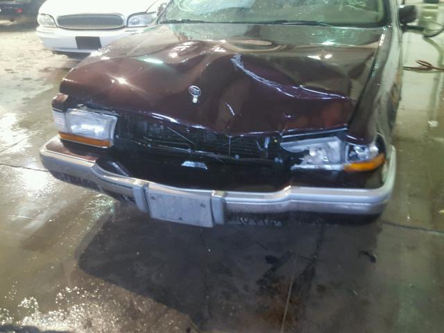 1G4BT52P0RR431854 - 1994 BUICK ROADMASTER BURGUNDY photo 9