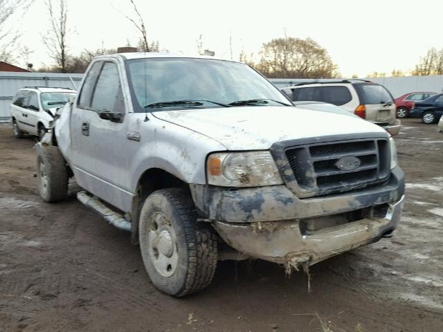 1FTRF14W45NA40621 - 2005 FORD F150 SILVER photo 1