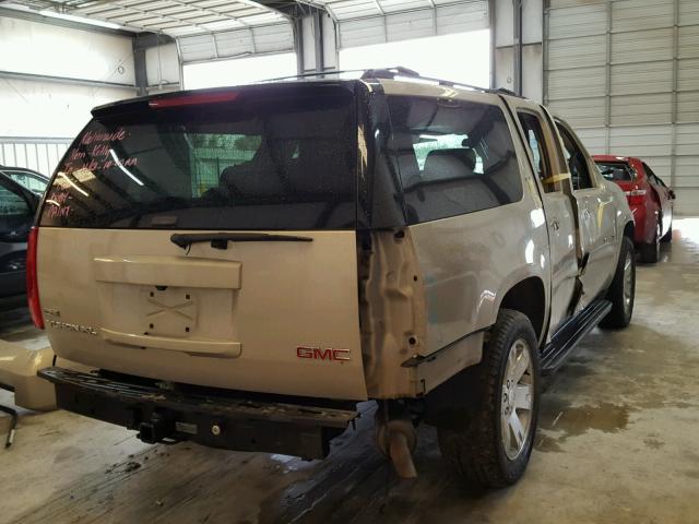 1GKFC36079J118682 - 2009 GMC YUKON XL C BEIGE photo 4