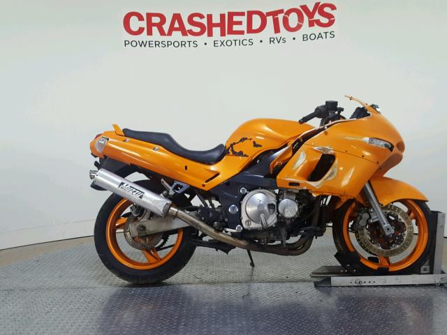 JKAZX4E103B519886 - 2003 KAWASAKI ZX600 E ORANGE photo 1