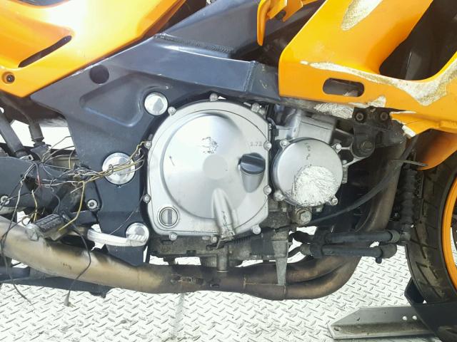 JKAZX4E103B519886 - 2003 KAWASAKI ZX600 E ORANGE photo 12