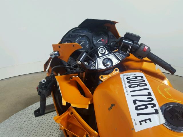 JKAZX4E103B519886 - 2003 KAWASAKI ZX600 E ORANGE photo 13