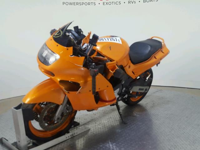 JKAZX4E103B519886 - 2003 KAWASAKI ZX600 E ORANGE photo 4