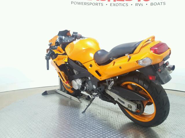 JKAZX4E103B519886 - 2003 KAWASAKI ZX600 E ORANGE photo 6