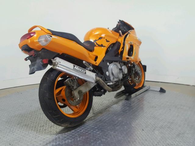 JKAZX4E103B519886 - 2003 KAWASAKI ZX600 E ORANGE photo 8