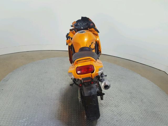 JKAZX4E103B519886 - 2003 KAWASAKI ZX600 E ORANGE photo 9