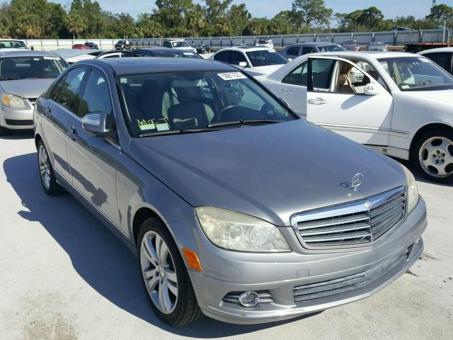 WDDGF54X88F051682 - 2008 MERCEDES-BENZ C 300 GRAY photo 1