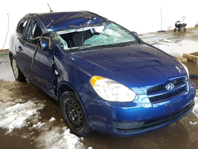 KMHCM3AC5BU201217 - 2011 HYUNDAI ACCENT GL BLUE photo 1