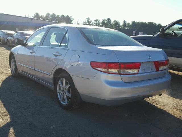 1HGCM66533A090929 - 2003 HONDA ACCORD EX SILVER photo 3