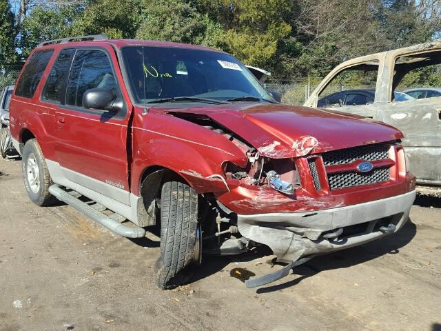 1FMYU60E81UC64787 - 2001 FORD EXPLORER S RED photo 1