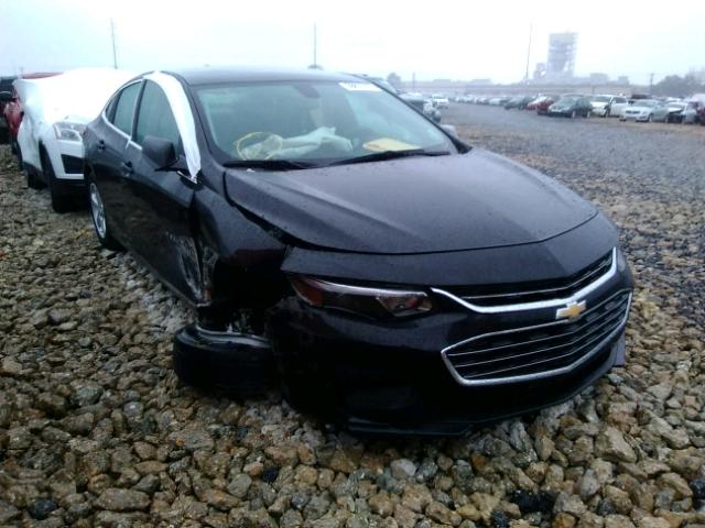 1G1ZB5ST3HF176385 - 2017 CHEVROLET MALIBU LS BLACK photo 1