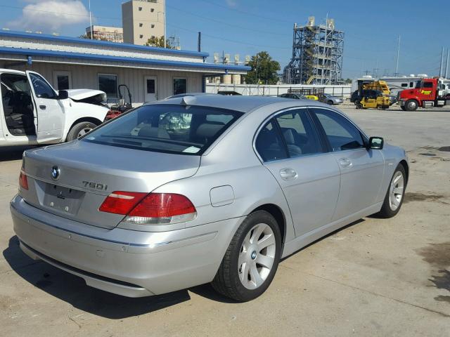 WBAHL83508DT11140 - 2008 BMW 750 SILVER photo 4