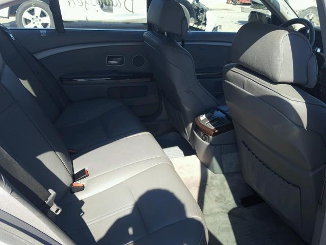 WBAHL83508DT11140 - 2008 BMW 750 SILVER photo 6