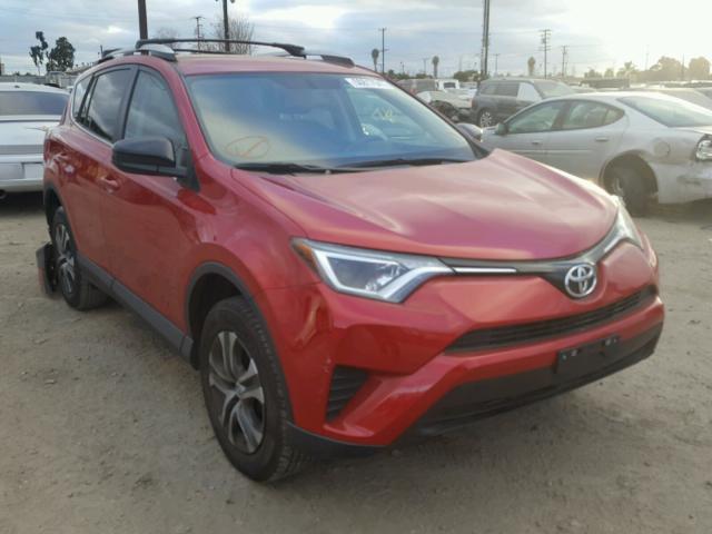 2T3ZFREVXGW260247 - 2016 TOYOTA RAV4 LE RED photo 1