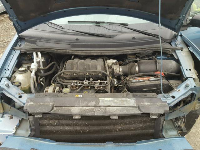 2FMDA53442BA75629 - 2002 FORD WINDSTAR S BLUE photo 7