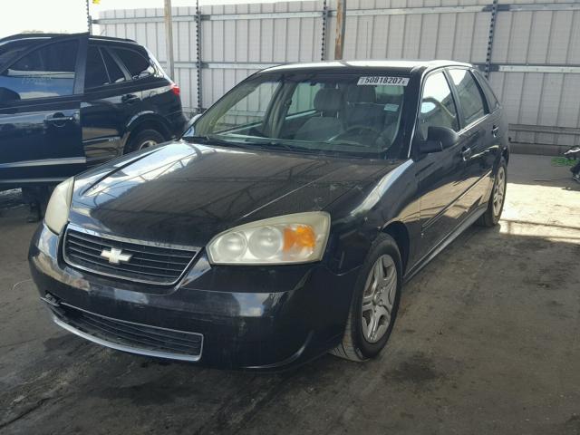 1G1ZS68N77F251781 - 2007 CHEVROLET MALIBU MAX BLACK photo 2