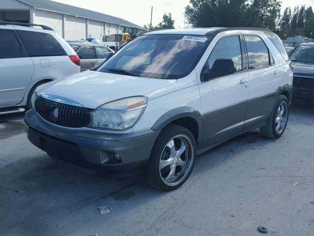 3G5DA03E84S536352 - 2004 BUICK RENDEZVOUS WHITE photo 2