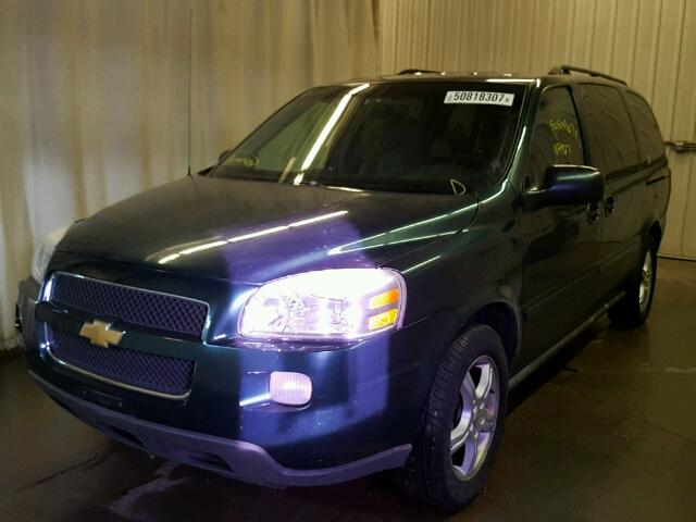 1GNDV23L25D196177 - 2005 CHEVROLET UPLANDER L მწვანე ფოტო 2