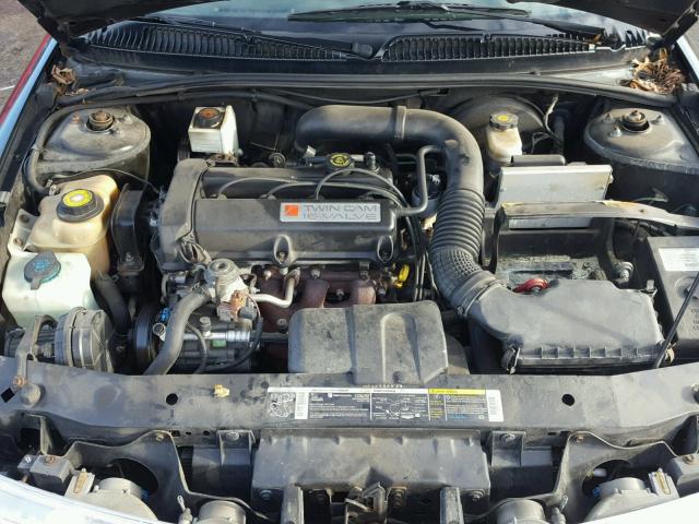 1G8ZK52772Z207647 - 2002 SATURN SL2 BLACK photo 7