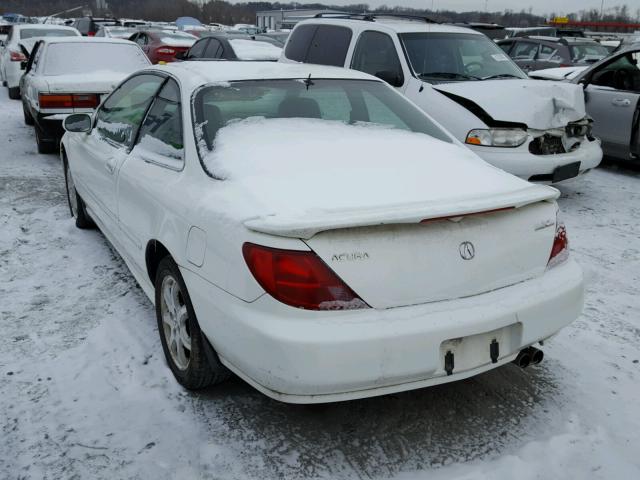 19UYA3255XL008390 - 1999 ACURA 2.3CL WHITE photo 3