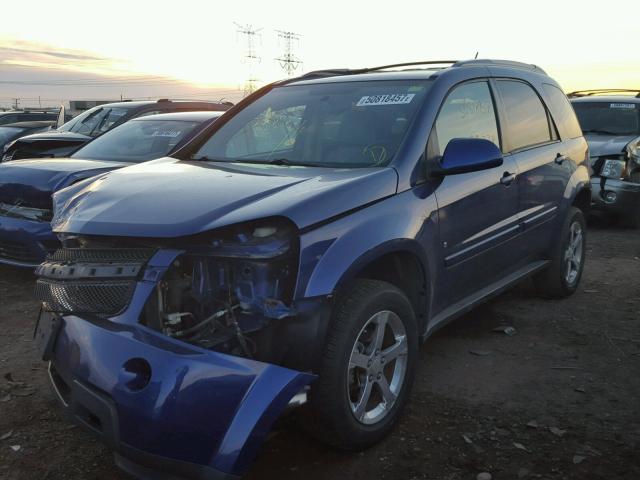 2CNDL63F676013974 - 2007 CHEVROLET EQUINOX LT BLUE photo 2