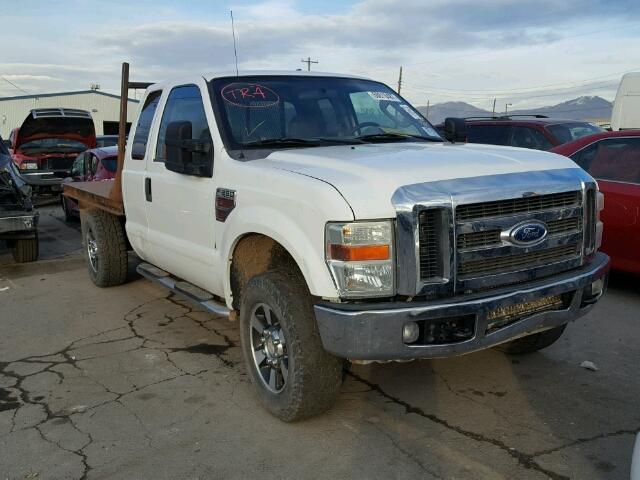 1FTSX21R78EB21670 - 2008 FORD F250 SUPER WHITE photo 1