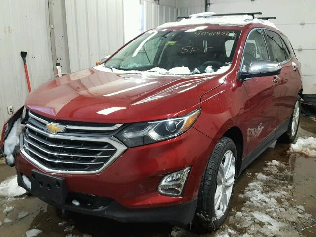 2GNAXVEV4J6120353 - 2018 CHEVROLET EQUINOX PR RED photo 2