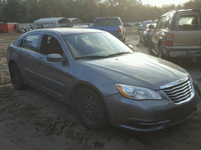 1C3CCBAB6DN608425 - 2013 CHRYSLER 200 LX GRAY photo 1