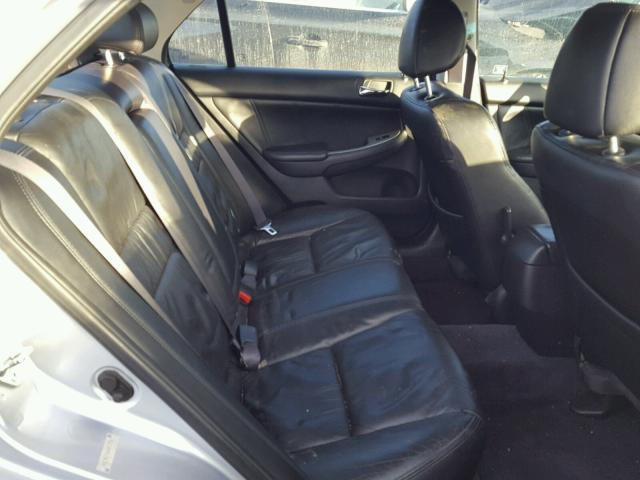 1HGCM66564A012856 - 2004 HONDA ACCORD EX SILVER photo 6