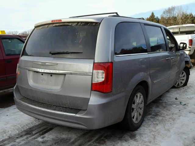 2C4RC1BG3ER441147 - 2014 CHRYSLER TOWN & COU SILVER photo 4