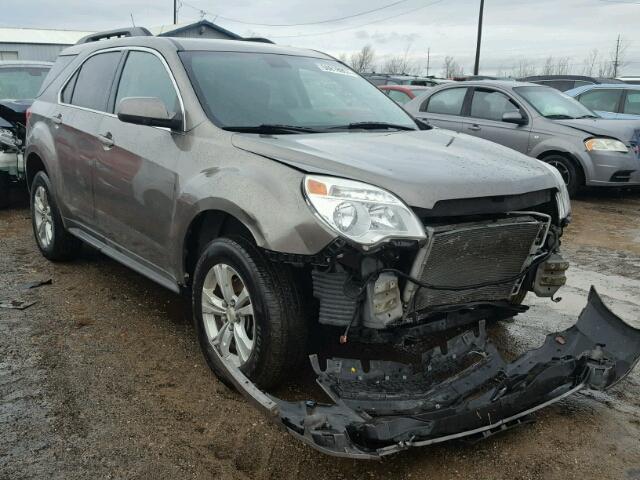 2CNALPEW6A6341652 - 2010 CHEVROLET EQUINOX LT BROWN photo 1