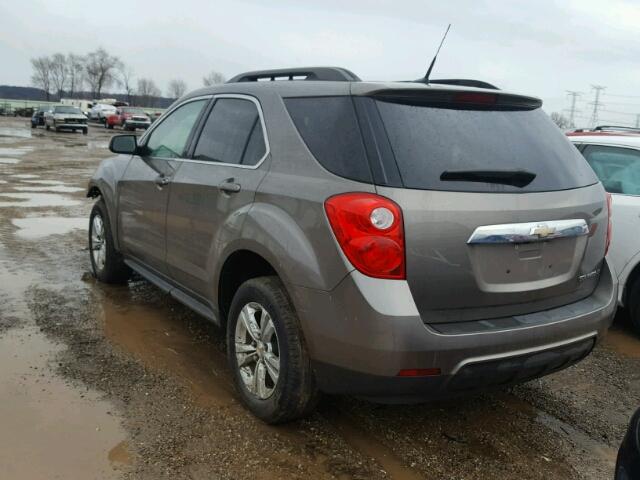 2CNALPEW6A6341652 - 2010 CHEVROLET EQUINOX LT BROWN photo 3